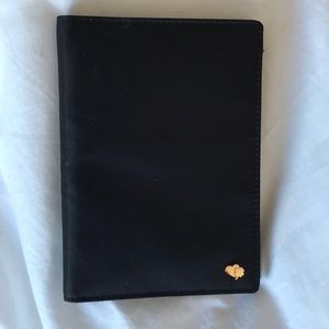 Stoney clover black nylon passport holder